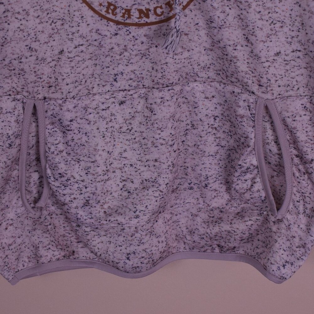 Women’s Yellowstone Dutton Ranch Hooded Sweatshirt Brown Beige & Gray - Size M - Picture 3 of 4